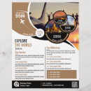 Search for travel flyers Design