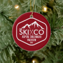 Search for aspen colorado christmas tree decorations Skiing