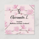 Search for sakura business cards Blue