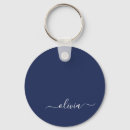 Search for dark blue key rings Elegant