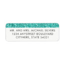 Search for bat mitzvah return address labels Teal