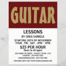 Search for guitar flyers Music