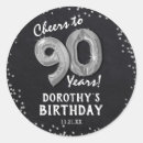 Search for 90 years stickers Ninetieth