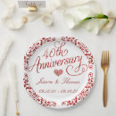 Search for anniversary plates 40 years together