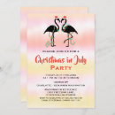 Search for flamingo christmas invitations Summer party