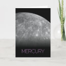 Search for mercury planet cards Solar system