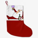 Search for wine christmas stockings Santa