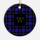Search for vintage initial christmas tree decorations Plaid