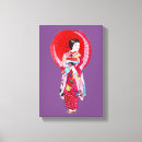 Search for red umbrella art Geisha