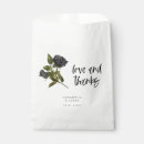 Search for wedding favour bags Botanical