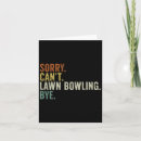 Search for lawn bowls cards Humour