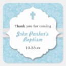 Search for blue damask christening stickers Grey