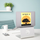 Search for acacia tree African sunset