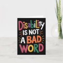Search for disabilities cards Support