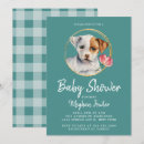 Search for watercolor dog invitations Gender neutral