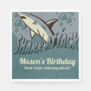 Search for shark napkins Nautical