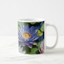 Search for water lilies mugs Blue