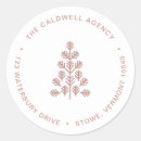 Search for pink return address stickers Christmas tree