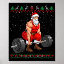 Search for weightlifting posters Christmas online