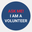 Search for volunteering stickers Political
