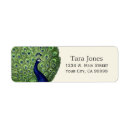 Search for peacock blue return address labels Vintage