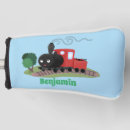 Search for locomotive golf head covers Railroad
