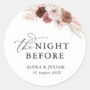 Search for autumn night stickers Rehearsal dinner