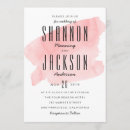 Search for watercolor wash wedding invitations Modern
