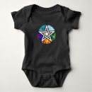 Search for pentagram baby clothes Witch