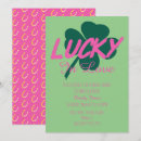 Search for clover bridal shower invitations St patricks day