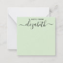 Search for green note cards Script