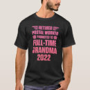 Search for retired postal worker tshirts Grandma
