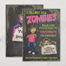 Search for zombie girl invitations Scary