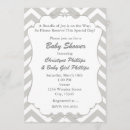 Search for grey and white baby shower invitations Modern