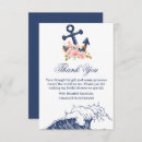 Search for beach bridal shower thank you cards Coastal