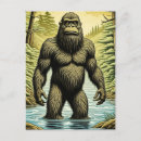 Search for bigfoot postcards Cryptid