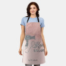 Search for hair stylist aprons Rose gold