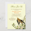Search for vintage love bird wedding invitations Nature