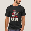 Search for rock and roll christmas tshirts Guitar