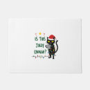 Search for merry christmas doormats Black