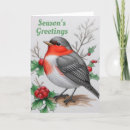Search for red bird christmas cards Cute