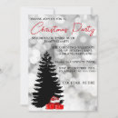 Search for black and silver christmas invitations Winter