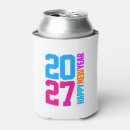 Search for new year can coolers Fireworks