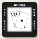 Search for man cave coasters Poker