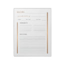 Search for blank notepads Gold