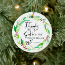 Search for verse christmas tree decorations Jesus christ