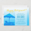 Search for beach chair invitations Blue