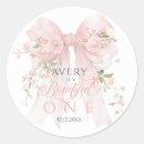 Search for floral birthday stickers Girl 1st birthday