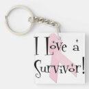 Search for breast cancer survivor key rings Support