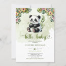 Search for panda baby boy shower invitations Jungle